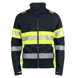 Custom Design Reflective Breathable CE Certified Safety <b>Jacket</b> Premium Quality Unisex Lightweight - Product Image 1