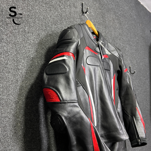Nuevo Traje de Motociclismo de Moda, Traje de Motocicleta de Cuero Genuino de Alta Calidad, Chaqueta y Pantalón de Cuero para Motocicleta Totalmente Protector - Product Image 3