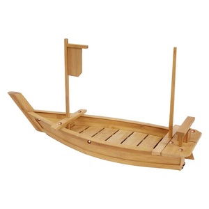 Bandeja para servir de madera de mango blanqueada en forma de hexágono del fabricante a granel, 20x2,25 pulgadas para vajilla de comida y cena - Product Image 5