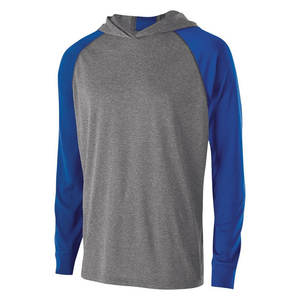 Camiseta con Capucha Térmica Transpirable Personalizada para Hombre, Manga Larga Raglán, Poliéster/Algodón, Ecológica, con Estampado Digital - Product Image 2