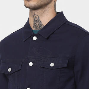 Diseño personalizado al por mayor de los hombres chaquetas de invierno de calidad superior de Pakistán hizo los hombres chaquetas de mezclilla - Product Image 6