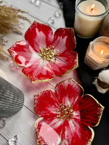 Bol en résine de qualité supérieure et au design personnalisé avec bol de service à salade de forme ronde par Crescent Crafts - Product Image 2