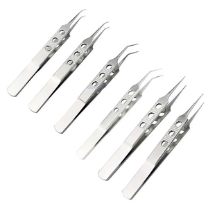 Pinzas oftálmicas microscópicas Pinzas de acero inoxidable o aleación de titanio Instrumento quirúrgico manual para párpados - Product Image 6