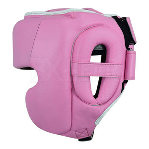 อุปกรณ์ป้องกันศีรษะสำหรับซ้อมมวยใส่สบายมีสีและตัวเลือกโลโก้ที่ปลอดภัย - Product Image 2