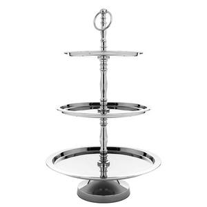 Support à gâteau en métal écologique avec poignée pour la décoration de fête de mariage, couleurs personnalisées, marque YAW, prix de gros d'usine - Product Image 1