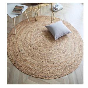 Mantas de Jacinto de Agua Tejidas a Mano, Decoración Natural Ecológica para el Hogar, Fibra Sostenible Hecha a Mano para Hoteles y Resorts, Exportación al por Mayor - Product Image 6