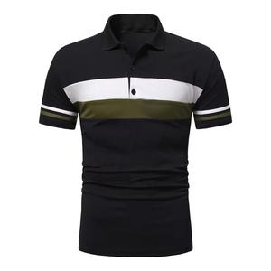 Vente en gros de polos personnalisés en coton et soie pour golf, broderie de t-shirts avec logo, promotion des vêtements de travail - Product Image 1