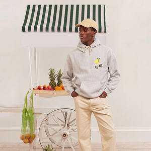 Profesional 2024 llegada hombres y mujeres sudaderas con capucha de gran tamaño con logotipo bordado y diseño para la venta en MOQ bajo - Product Image 3