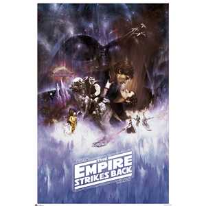 Póster Moderno de Star Wars Episodio V: El Imperio contraataca con Marco Negro para Decoración de Pared - Product Image 2