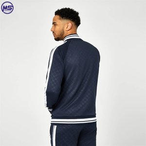 2025 survêtement personnalisé hommes prix de gros pas cher survêtement vêtements de sport pour hommes personnalisé hommes vierge coupe ajustée - Product Image 2