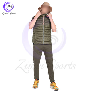 Loose Fit Latest Product Zip Up Padded <b>Waistcoat</b>, Heavy Duty OEM/ODM Custom Sizes Puffer Vest For Men Thick <b>Quilted</b> Coats - Product Image 4