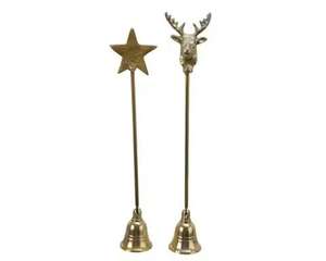 Luxury Metal <b>Candle</b> Snuffer and <b>Wick</b> Dipper with Bell Handle Custom Logo At Best Price - Product Image 3