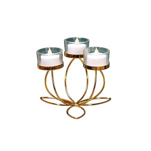 candle stick <b>holder</b>/candle stick/<b>Brass</b> Gold Taper <b>Candlestick</b> <b>Holders</b> Metal Candle <b>Holders</b> Set of 2 Table Decorative Candle Stan - Product Image 3