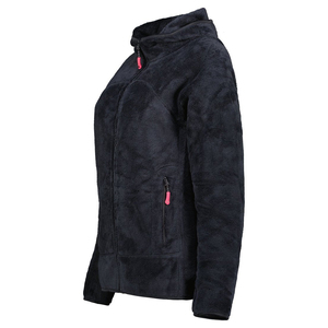 Veste polaire pour femme, matériau léger, chaud et doux, coupe confortable pour l'extérieur Veste polaire à fermeture éclair complète pour femme par temps froid - Product Image 3