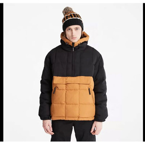 Veste d'hiver à logo personnalisable pour hommes et femmes Taille XL Toile chaude élégante avec col montant Capuche chauffante - Product Image 2