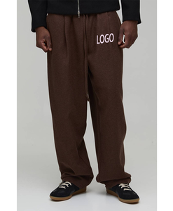 Wholesale OEM ODM Street Wear Baggy Style <b>Men</b> Trackpants Custom Dtg Printed <b>Elastic</b> High <b>Waist</b> Workout Running <b>Trousers</b> - Product Image 4