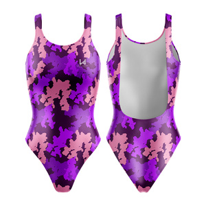 ชุดว่ายน้ำสตรีแบบชิ้นเดียวหรูหราชุดว่ายน้ำแฟชั่นสูงพิมพ์ลาย3D ชุดชายหาดมีโลโก้ด้านหน้า - Product Image 4