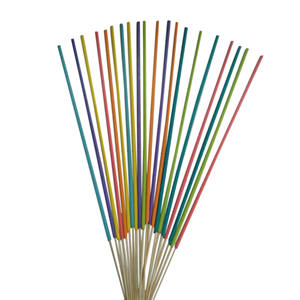 Bâtons d'encens colorés non parfumés | Agarbatti en bois pour la méditation et la prière - Product Image 6