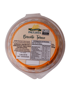 Serilhos paulista tareco Biscuit-Bánh quy giòn truyền thống của Brazil với hương vị ngọt ngào tự làm 90g - Product Image 1