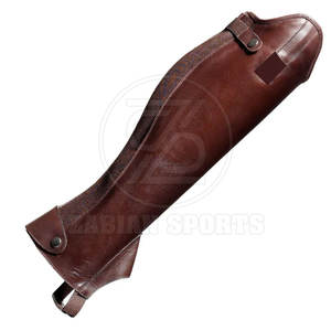 Superior Protection And Comfort Flexible And Durable <b>Half</b> Leather <b>Chaps</b> For Equestrian And Custom Fit <b>Half</b> Leather <b>Chaps</b> - Product Image 6
