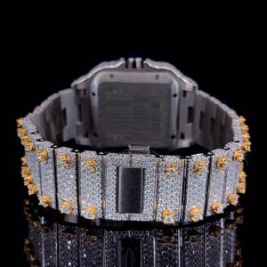 High Luxury Designer <b>Watch</b> Hiphop Bling Icedout <b>Watch</b> Stainless Steel Moissanite Diamond <b>mechanical</b> <b>Watches</b> <b>for</b> <b>Men</b> Women - Product Image 5