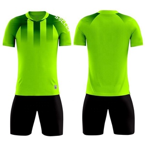 Ensemble d'uniformes de football en tissu 100% polyester au design Unique - Product Image 2