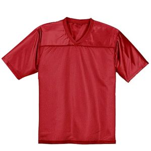 Camiseta de fútbol americano con sublimación personalizada, uniforme unisex transpirable en todos los tamaños, camiseta de rugby de malla de talla grande para adultos - Product Image 2