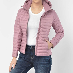 Chaqueta de Invierno Acolchada Transpirable 2025, Chaqueta de Invierno Delgada con Capucha para Mujer, Abrigos Cálidos de Algodón para Mujer - Product Image 5
