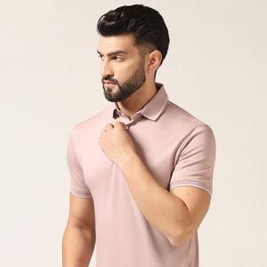 Camiseta de Polo de Golf para hombre, venta al por mayor, 2025, algodón 100%, estampado sólido de alta calidad, logotipo bordado antiarrugas - Product Image 4