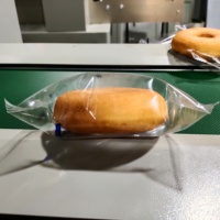 Machine d'emballage horizontale pour coussins d'air, remplissage d'azote, pour hamburgers, pains grillés, pains pita, croissants et autres types de pain