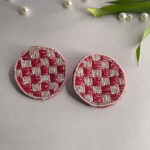Pendientes de bordado religioso de tendencia Unisex, joyería de fiesta de boda multicolor, regalos populares para costura de mujer - Product Image 4