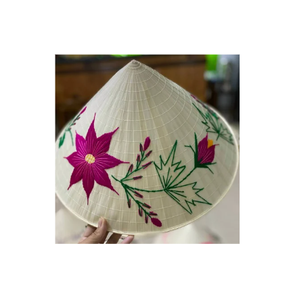 QUALITÉ PREMIUM Vietnam Artisanat Chapeau conique Non la Feuilles de bambou Feuilles de palmier Chapeau écologique - Product Image 1
