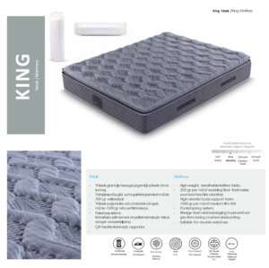 Matelas Orthopédique Respirant Euro Top avec Surmatelas, Mousse Haute Densité, Éponge Durable, Ressorts Ensachés – Idéal pour Appartement et Maison Contemporaine - Product Image 5