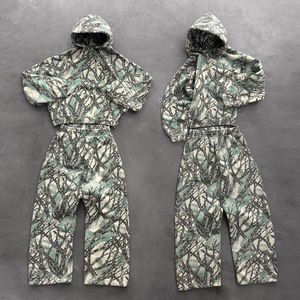 ชุดเซ็ตแทรคสูทลายพรางแบบสตรีทแวร์สุดเท่ ปี 2026  ลายพราง Real Tree  ทรงโอเวอร์ไซส์  ชุดลำลองสองชิ้น  กางเกงขายาวและเสื้อฮู้ด - Product Image 1
