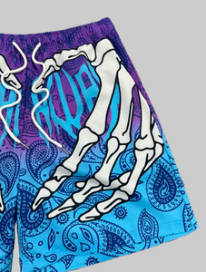 Pantalones Cortos de Malla Transpirable para Hombre, Estampado Paisley de Alta Calidad, Hasta la Rodilla, Sublimados, Ideales para Verano y Playa - Product Image 5