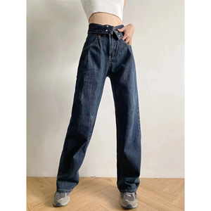 กางเกงยีนส์เดนิมวินเทจดีไซน์ใหม่ล่าสุดขายส่ง กางเกงยีนส์เดนิมยืดขาดทรงสลิมสำหรับผู้ชายในปากีสถานขายส่ง - Product Image 4