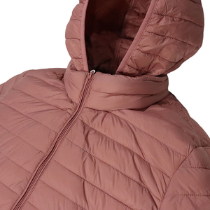 Blouson d'hiver matelassé zippé pour homme, nouvelle mode, durable, respirant, imperméable, coupe-vent, brodé, technique, uni teint - Product Image 5
