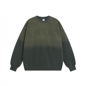 Wholesale basics Crew <b>Neck</b> <b>Tie</b> Dye Sweatshirt Oversized Pullover Customized Fashion Streetwear cotton blended sweatshirt - Product Image 6