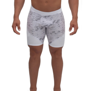 2025 nouveauté Top qualité gris marbre imprimé conception bonne vente haute qualité Compression Shorts entraînement Performance - Product Image 1