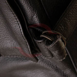 Fashion Custom Made Cow Hide Leather <b>Vest</b> <b>Men</b> <b>Slim</b> Fit Made In Pakistan Leather <b>Vest</b> In Stock - Product Image 5