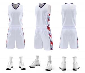 Hot Sale Customized Basketball Uniforms Breathable <b>Blue</b> Black Polyester Sportswear Sizes XS to 5XL Sublimation Printed - Product Image 2