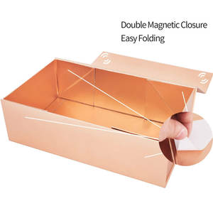 Boîte cadeau avec couvercle à fermeture magnétique Cadeaux de demoiselle d'honneur Cadeaux d'anniversaire mignons Carton de qualité supérieure - Product Image 4