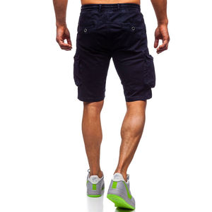 Shorts de course pour hommes avec tissu respirant à séchage rapide et options de logo personnalisé, parfaits pour les séances d'entraînement en salle de sport, les sports et les tenues d'équipe - Product Image 3