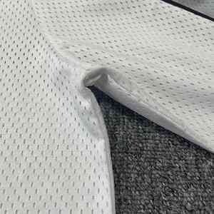 T-shirt à manches longues en maille à motif vierge uni personnalisé - Product Image 3