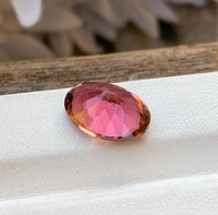 Mehrajudin Gems Zertifizierte AA-Qualität Drittanbieter-Zertifizierte Lose Edelsteine Natürlicher Rosa Turmalin Ovaler Schliff Lupenrein 2 Karat