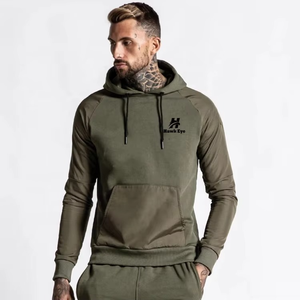 Autumn Sporty Sweatpants and Hoodie Set Breathable Knitted Sportswear Jogging Jogger <b>Suit</b> Universal Custom Unisex Hoodie - Product Image 2