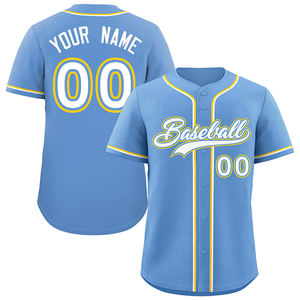 Diseña tus Propios Uniformes de Béisbol para Hombre, Uniformes Personalizados de Alta Calidad para Equipos, con Degradado de Color, Tallas Grandes - Product Image 1