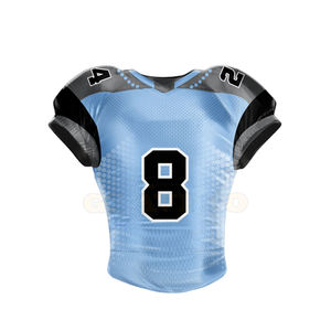 Nueva Llegada: Jersey de Fútbol Americano para Hombre, Diseño Personalizado al por Mayor, con Mangas Cortas y Transpirable - Product Image 1