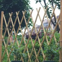 Paneles de valla de privacidad de bambú ecológico, valla de bambú natural para jardines, patios y Paisajismo al aire libre