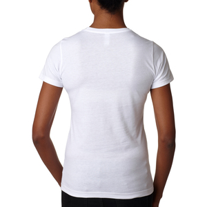 Camiseta Softstyle para mujer, camiseta DryBlend, estilo ajustado, manga corta, cuello redondo, Bella Canvas, ropa personalizada, camiseta de Jersey fino - Product Image 6